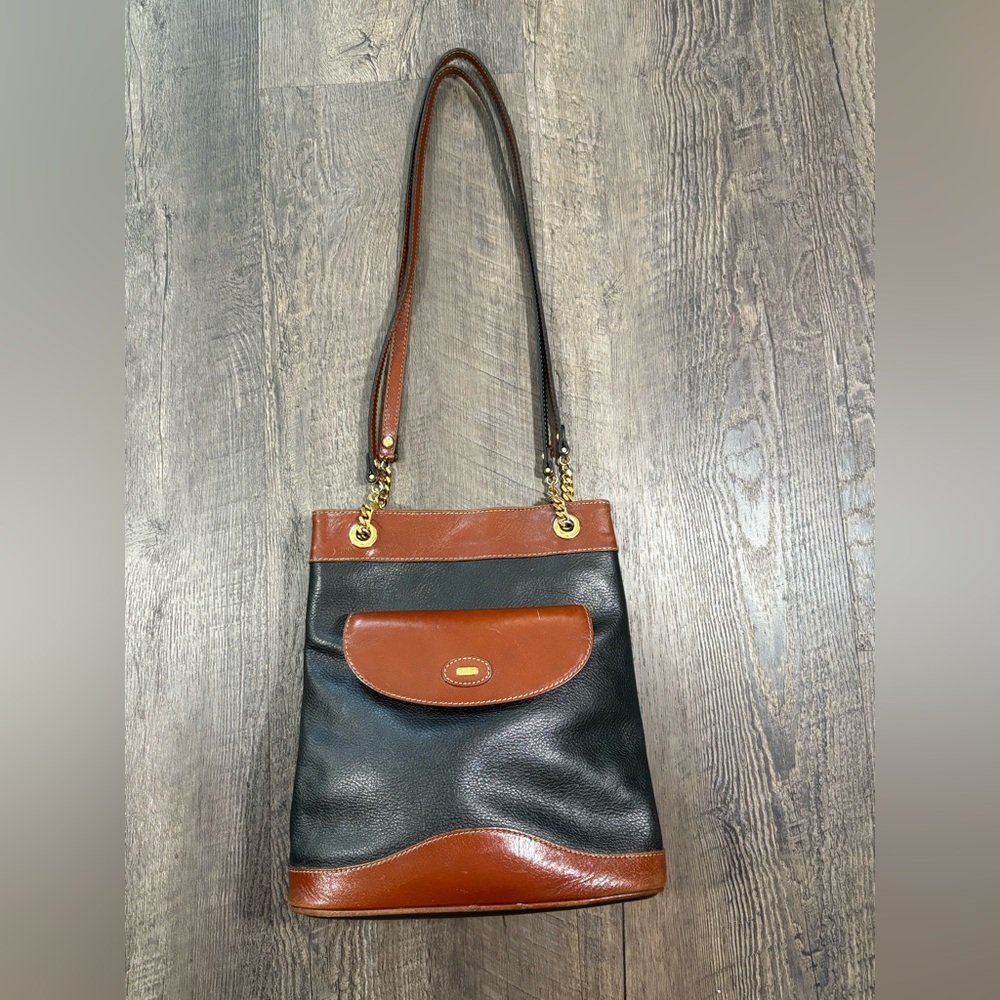 BALLY Vintage Leather Shoulder Bag